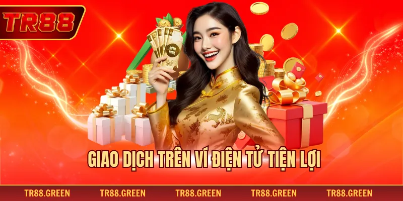 Giao dịch trên ví điện tử tiện lợi